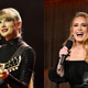 Taylor Swift and Adele